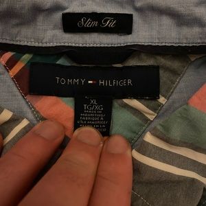 Tommy hilfigure plaid long sleeve